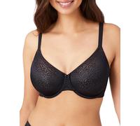 Wacoal Women's Back Appeal Underwire Bra Full Coverage, Black, 40F