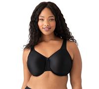 Wacoal Women's Basic Beauty Unlined Full Figure Underwire Bra, Black, 34F