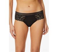 Wacoal Womens Black Raffiné Lace Stretch-lace Tanga Briefs M