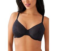 Wacoal Women's Confidence Boost Seamless Underwire Bra, Black, 34DD