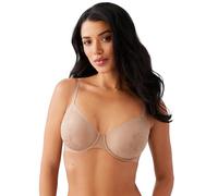 Wacoal Women's Confidence Boost Unlined Mid Coverage Underwire Bra, 855380, Sheer inches, Roebuck, 34E