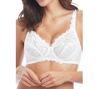 Wacoal Womens Eglantine Non Wired Bra - White Polyamide - Size 38D