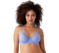 Wacoal Women's Elevated Allure Seamless Unlined Underwire Bra Full Coverage, Opaque, Blue Hydrang, 36C