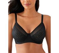 Wacoal Women's Elevated Allure Unlined Full Coverage Underwire Lifting Bra, 855336, Black, 40E