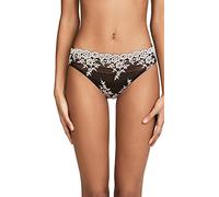 Wacoal Womens Embrace Lace Bikini Brief - Black Polyamide - Size Large