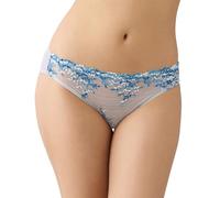 Wacoal Women's Embrace Lace Bikini Panty, Micro Chip Multi, S