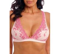Wacoal Women's Embrace Lace Bralette, Ballet Slipper/Chateau Rose, 34