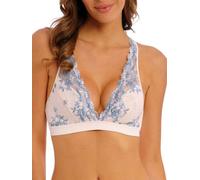 Wacoal Women's Embrace Lace Soft Cup Bra in Blue | Size: 32 Wacoal Blue 32