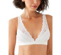 Wacoal Women's Embrace Lace Soft Cup Bra, White, 34A