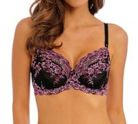 Wacoal Women's Embrace Lace Underwire Bra, Opaque, Black/Berry Multi, 36E