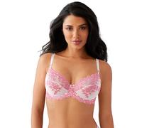 Wacoal Women's Embrace Lace Unlined Underwire Mid Coverage Bra, 65191, 0.5 inches, Ballet Slip/Cha, 34D
