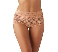 Wacoal Women's Halo Lace Brief Panty, Almost Apricot, M