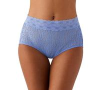 Wacoal Women's Halo Lace Brief Panty, Blue Hydrang, S