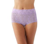 Wacoal Women's Halo Lace Brief Panty, Purple Rose, S