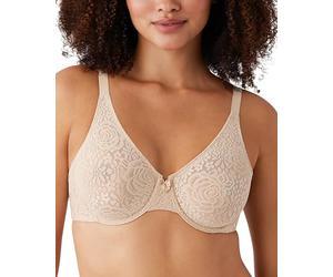 Wacoal Women's Halo Lace Molded Underwire Bra Molded Bra