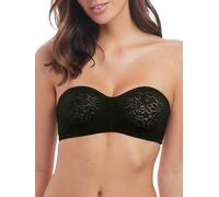 Halo Lace Strapless Bra Wacoal Black 34D