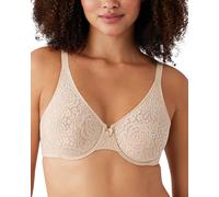 Wacoal Underwire Bra – Halo Lace – Molded Opaque Natural Nude – Size 30F