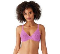 Wacoal Women's Halo Lace Unlined Convertible Underwire Bra, Opaque, First Bloom, 36C