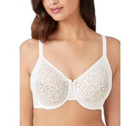 Wacoal Women's Underwire Bra Halo Lace Molded Ivory Off-White 38C