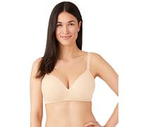 Wacoal Women's How Perfect Wire-Free Bra T-Shirt, Opaque, Sand, 36A
