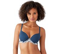 Wacoal Women's Instant Icon Contour Bra, Sargasso Sea/Egret, 34D