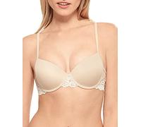 Wacoal Women's Petite Embrace Lace Push Up Bra,Naturally Nude,36B