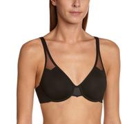 Wacoal Women's PLUME Plain Seamless Everyday Bra, Black (Noir), 34B (Manufacturer Size: 90B)