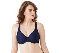 Wacoal Women's Plus Size Basic Beauty Full Figure Underwire Bra, Black Iris, 38DDD