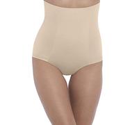 Wacoal Women's Plus Size Beyond Naked Cotton Hi Waist Shape Brief, Sand, XL