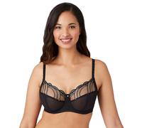 Wacoal Women's Plus Size Evocative Edge Full Figure Underwire Bra - - 34C Black