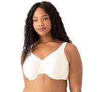 Wacoal Women's Plus Size Full Figure Basic Beauty Underwire Bra, Ivory, 40G