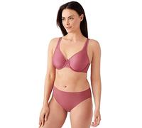 Wacoal Women's Plus Size Full Figure Basic Beauty Underwire Bra, Rose Wine, 40C