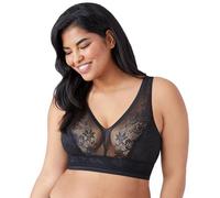 Wacoal Women's Plus Size Net Effect Bralette, Black