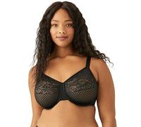 Wacoal Women's Plus Size Visual Effects Minimizer Bra, Black, 44D