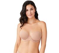 Wacoal Women's Red Carpet Strapless Convertible Bra Full Coverage, Opaque, Roebuck, 36DD