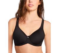 Wacoal Women's Retro Chic Full Figure Contour Underwire Bra, Black, 32DD