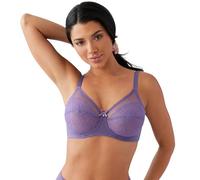 Wacoal Women's Retro Chic Full Figure Underwire Bra Coverage, Grape Compote, 36C