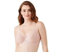 Wacoal Women's Retro Chic Full Figure Underwire Bra Coverage, Rose Dust, 40DD