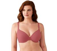 Wacoal Women's Shallow Top Shape Revelation T-Shirt Bra, Opaque, Baroque Rose, 40D
