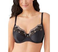 Wacoal Women's Side Note Full Figure Underwire Bra Coverage, Black, 38 E