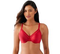 Wacoal Women's Simone Sport Unlined Full Coverage Underwire Sports Bra, 855170, Equestrian Red, 36DD
