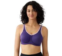 Wacoal Women's Simone Sport Unlined Full Coverage Underwire Sports Bra, 855170, Mulberry Purple, 42D