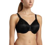Wacoal Women's Slimline Seamless Underwire Minimizer Bra, Black, 38 E