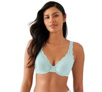 Wacoal Women's Softly Styled Full Figure Underwire Bra, Opaque, Eggshell Blue, 34DD