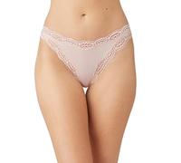 Wacoal Women's Softly Styled Hi Cut Brief Panty, Rose Dust, L
