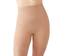 Wacoal Women's Straight Shape Revelation Hi Waist Thigh Shaper Shapewear, Praline, Medium