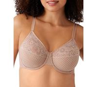 Wacoal Women's Visual Effects Minimizer Bra, Semi-Sheer, Roebuck, 36DD