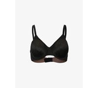 Wacoal Womens Wacoal Back Appeal Jacquard-Print Underwired Stretch-Woven Bra Black 36C