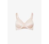 Wacoal Womens Wacoal Back Appeal Polka-Dot Soft-Cup Stretch-Woven Bra Rose Dust 36F