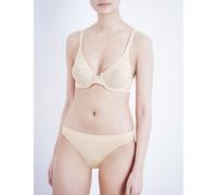Wacoal Womens Wacoal Halo Stretch-Lace Moulded Underwired Bra Naturally Nude 30DD